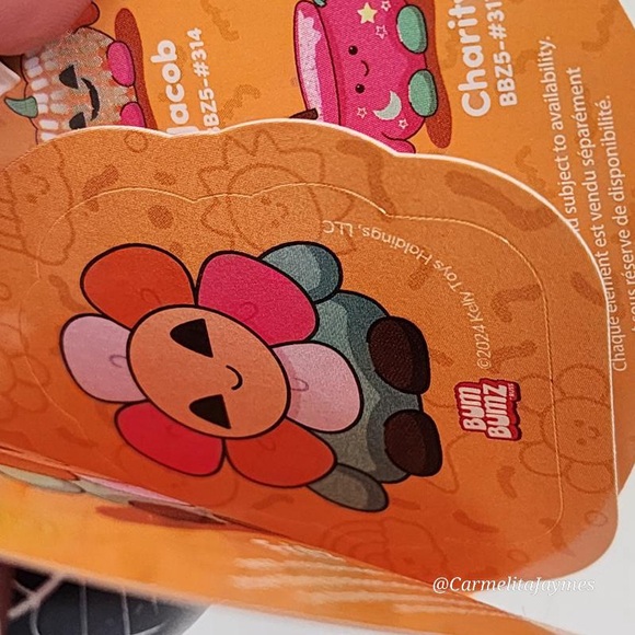 🎃 Fritz Pumpkin Flower 2024 Halloween GroovySpookySeries 5" Bum Bumz by Russ - Picture 7 of 9